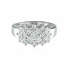 BAGUE OR GRIS - DIAMANTS