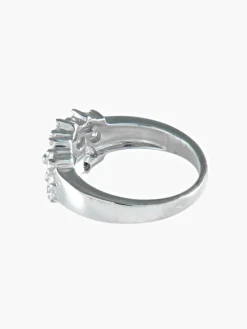 BAGUE OR GRIS - DIAMANTS