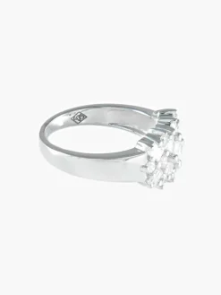 BAGUE OR GRIS - DIAMANTS