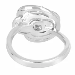 Bague Or Gris et Diamant