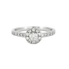 Bague or gris et diamants