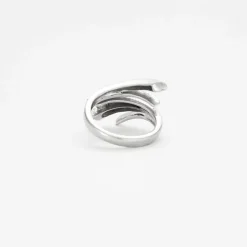 Bague Or Gris et Diamants