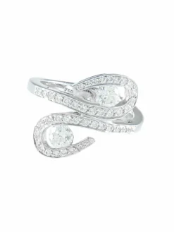 BAGUE OR GRIS TOUT DIAMANT