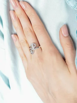 BAGUE OR GRIS TOUT DIAMANT