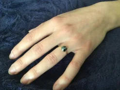 Bague Or Hématite
