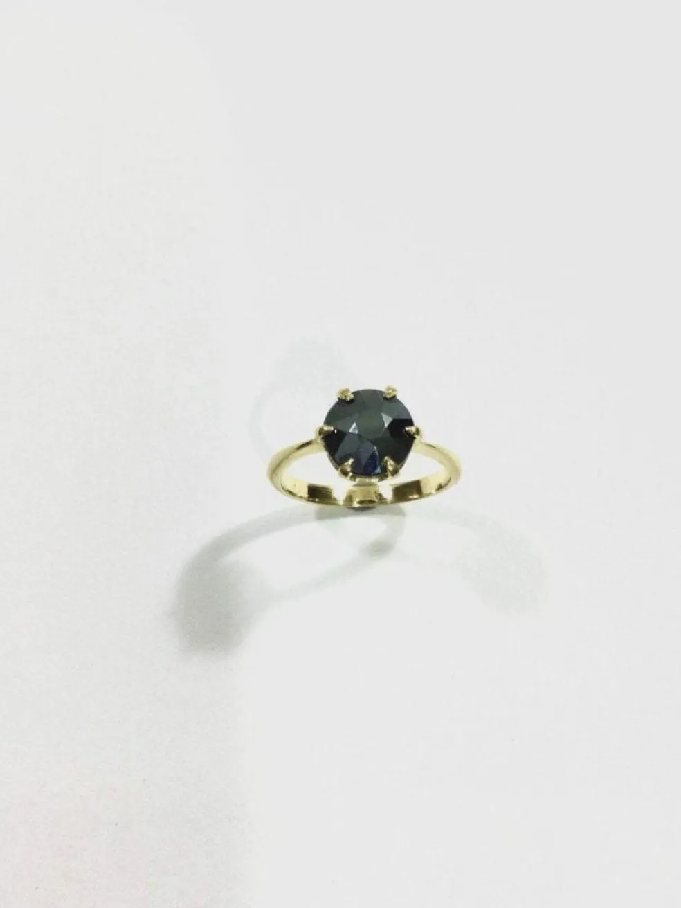 Bague Or Hématite