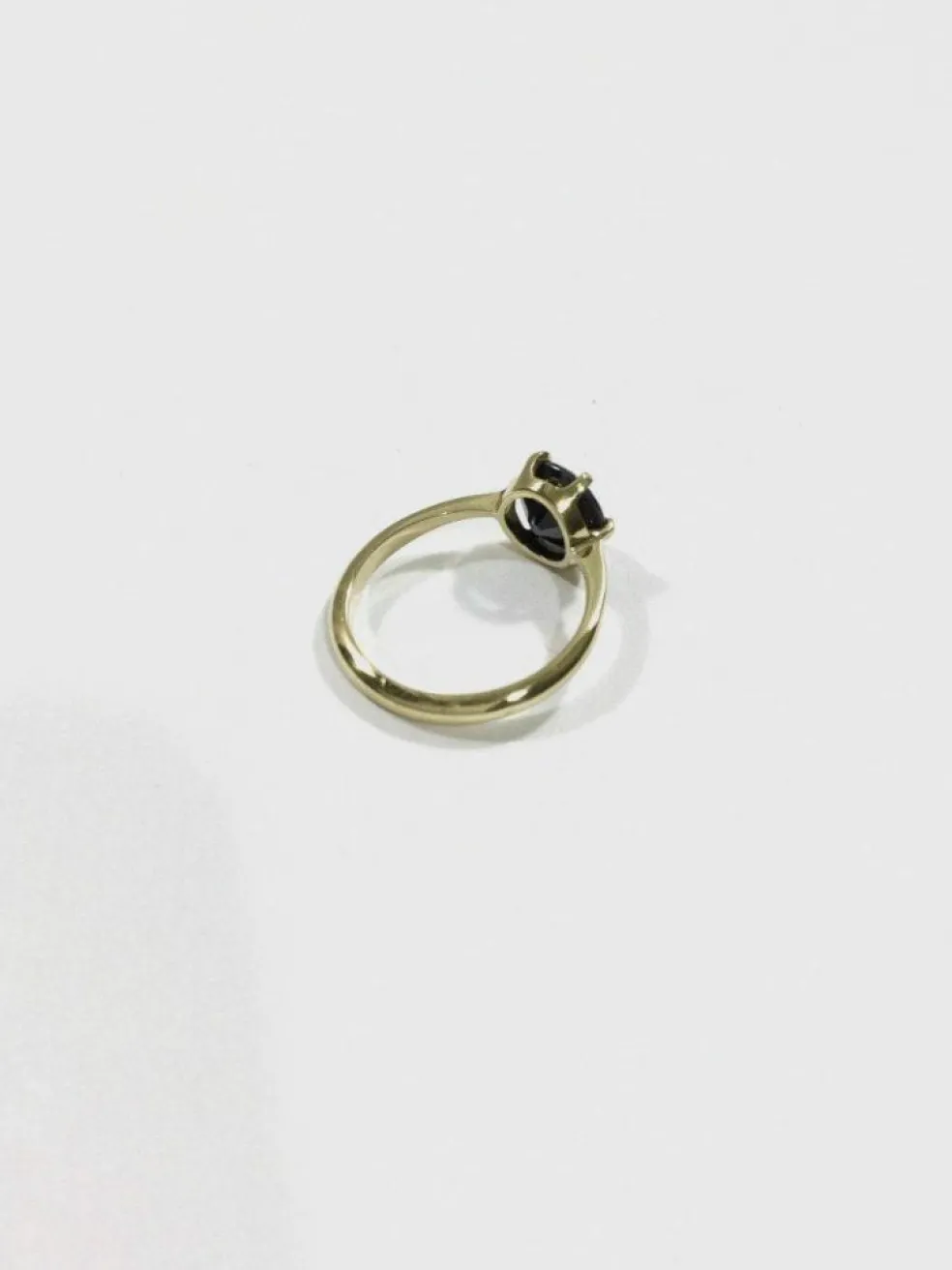 Bague Or Hématite