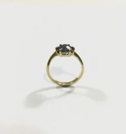Bague Or Hématite