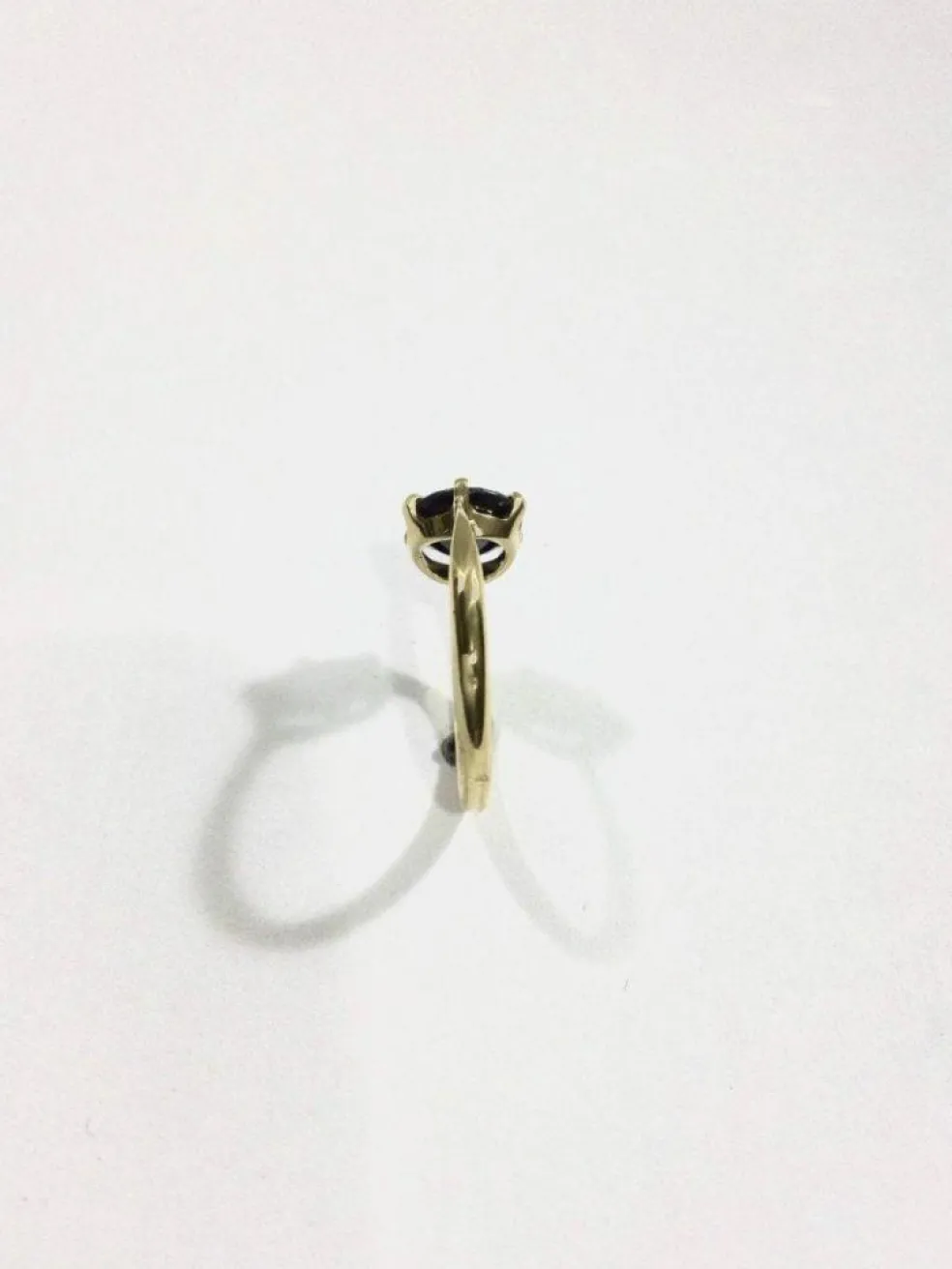 Bague Or Hématite