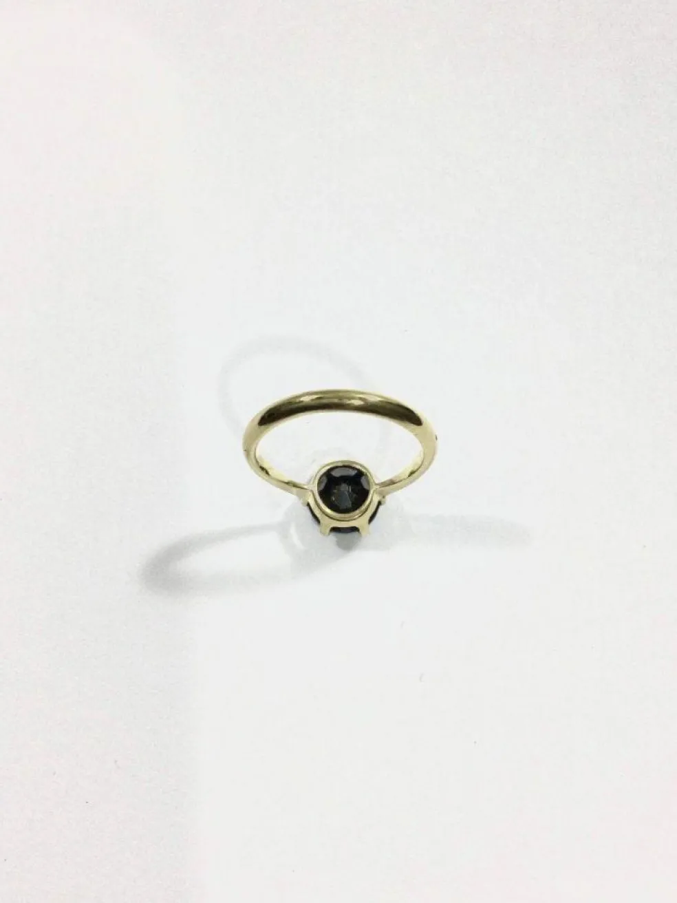Bague Or Hématite