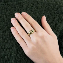 Bague or jaune