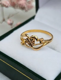 Bague or jaune 22 carats