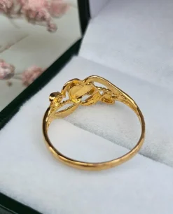 Bague or jaune 22 carats