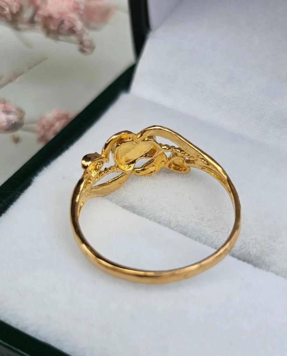 Bague or jaune 22 carats