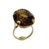 Bague Or jaune & citrine