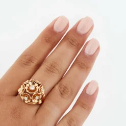 Bague Or Jaune 7 Diamants
