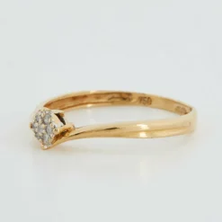 Bague Or Jaune - Diamants