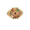 Bague or jaune arabesque