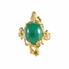 Bague Or Jaune Aventurine