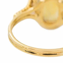 Bague Or jaune Citrine