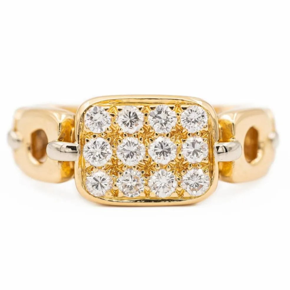 Bague Or jaune Diamant