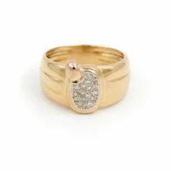 Bague Or jaune Diamant