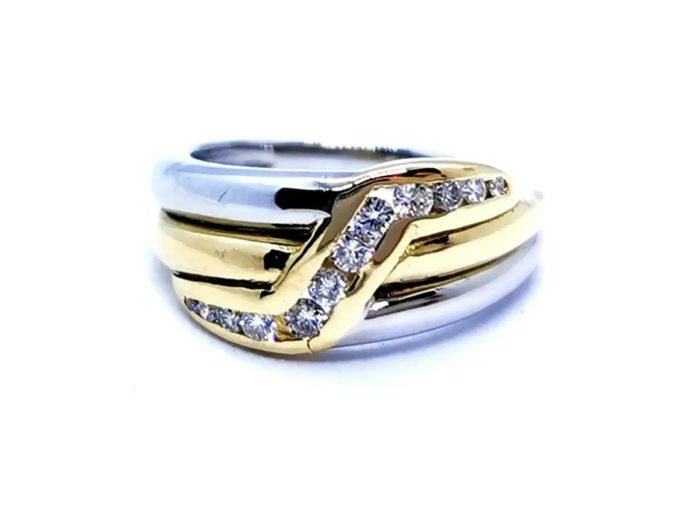 Bague Or jaune Diamant