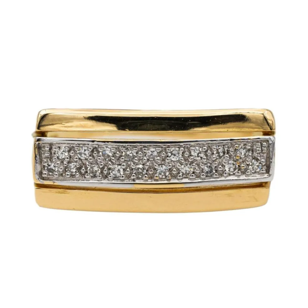 Bague Or jaune Diamant
