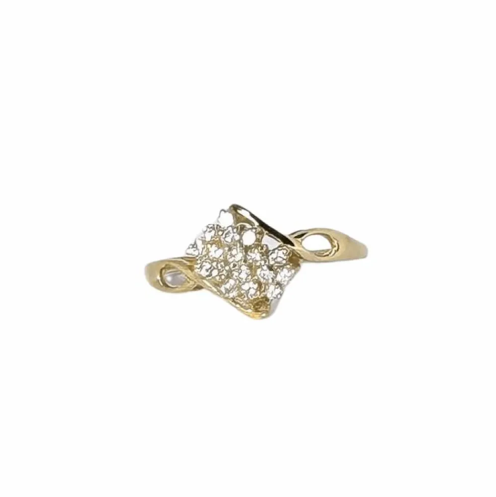 Bague Or jaune Diamant