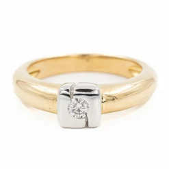 Bague Or jaune Diamant