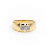 Bague Or jaune Diamant