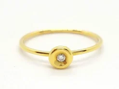 Bague Or jaune Diamant