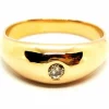 Bague Or jaune Diamant