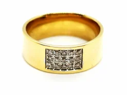 Bague Or jaune Diamant