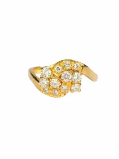 Bague Or jaune Diamant