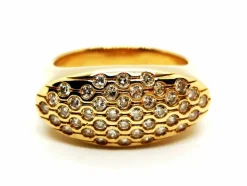 Bague Or jaune Diamant