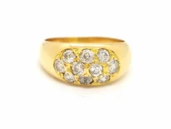 Bague Or jaune Diamant