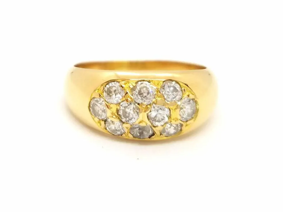 Bague Or jaune Diamant