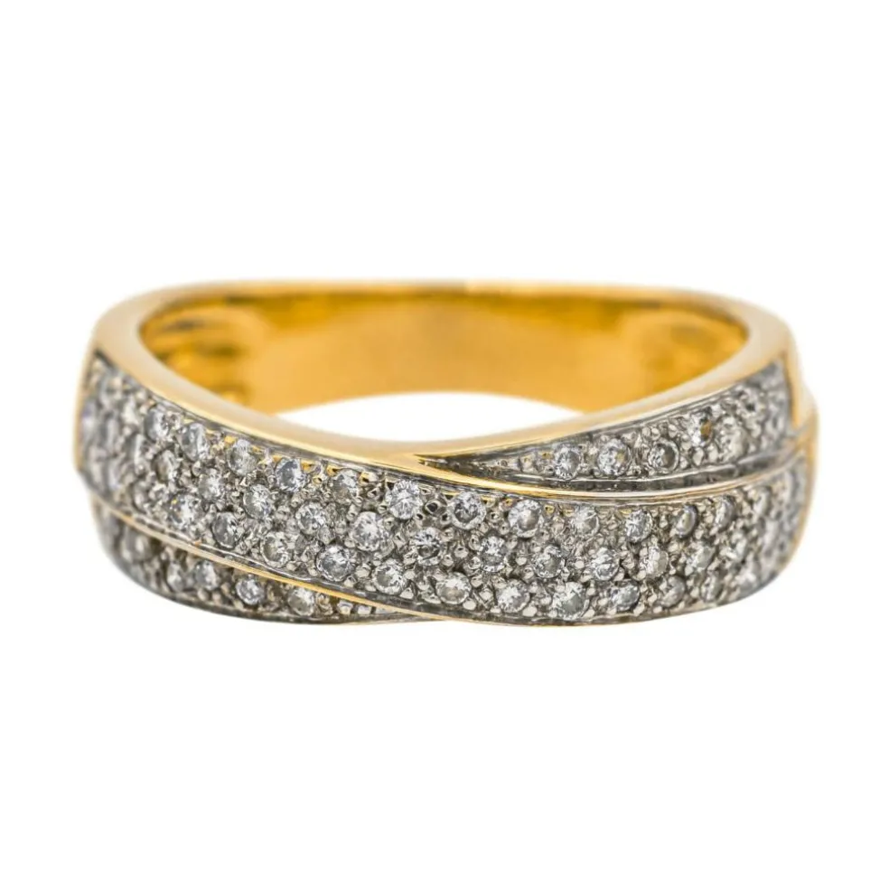 Bague Or jaune Diamant