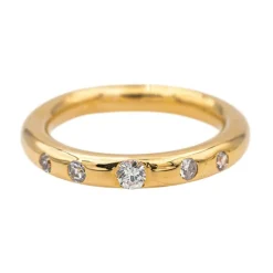 Bague Or jaune Diamant
