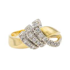 Bague Or jaune Diamant