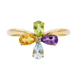 Bague Or jaune Diamant