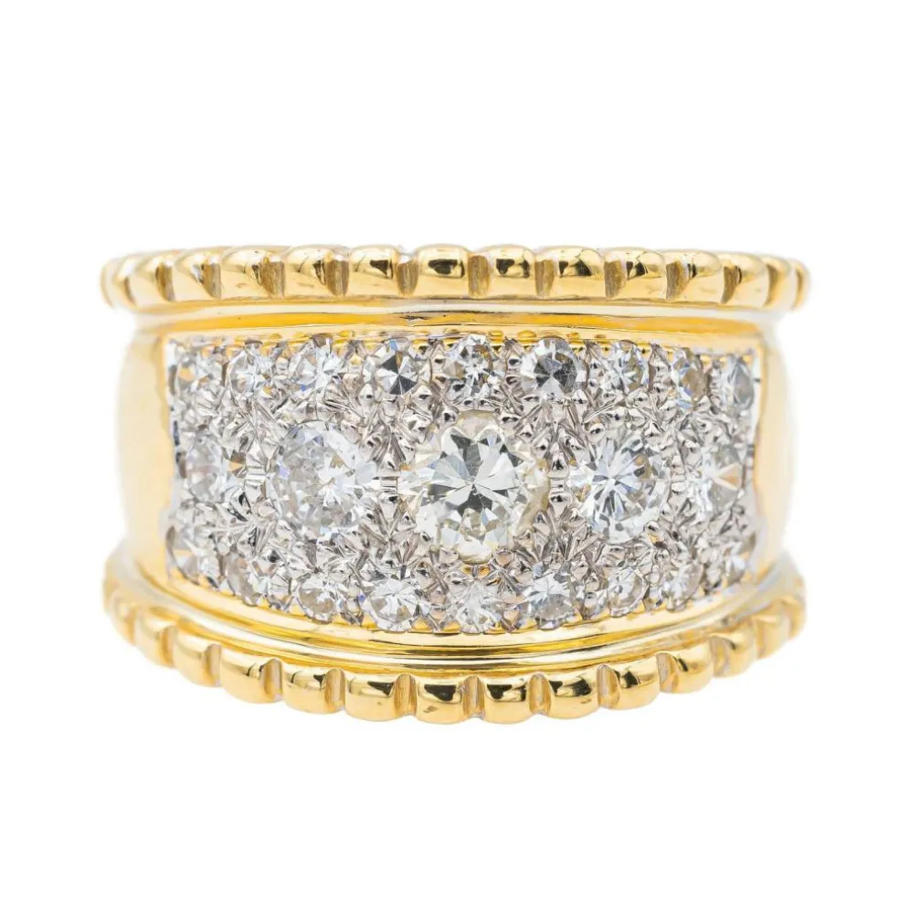 Bague Or jaune Diamant