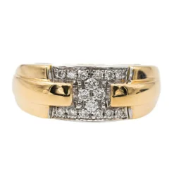Bague Or jaune Diamant