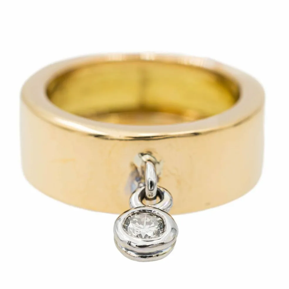 Bague Or jaune Diamant