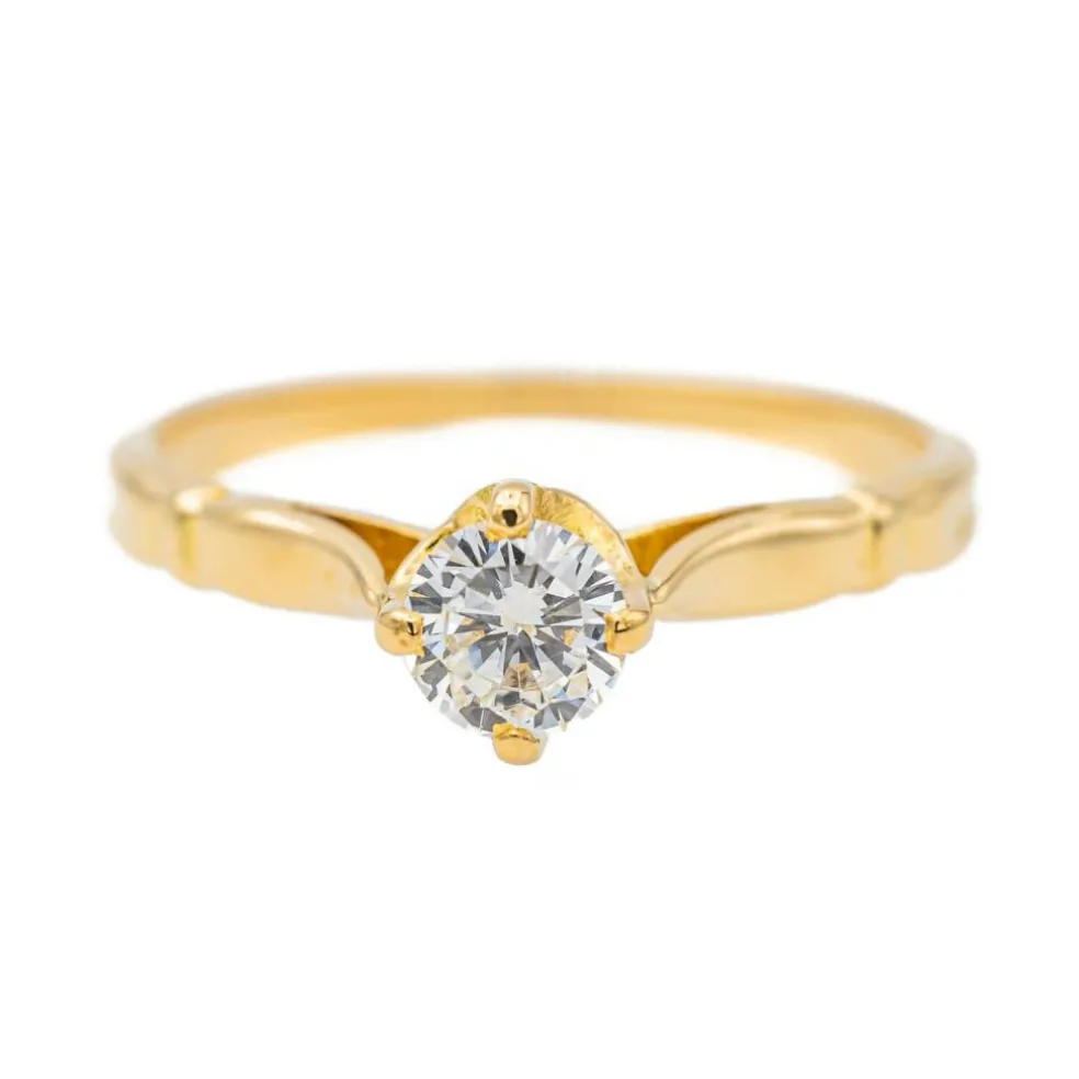 Bague Or jaune Diamant