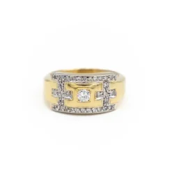 Bague Or jaune Diamant