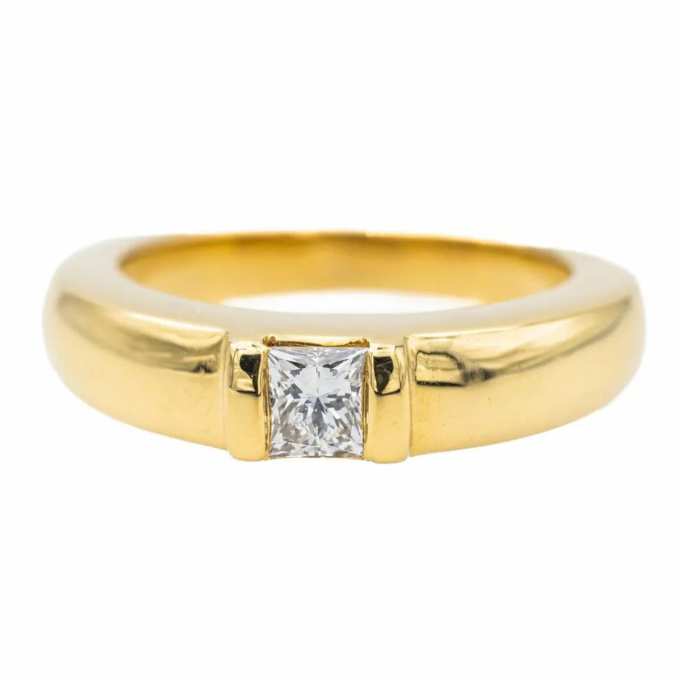 Bague Or jaune Diamant