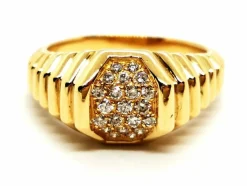 Bague Or jaune Diamant