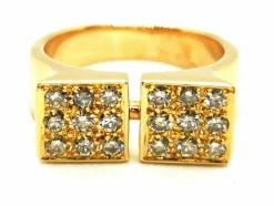 Bague Or jaune Diamant